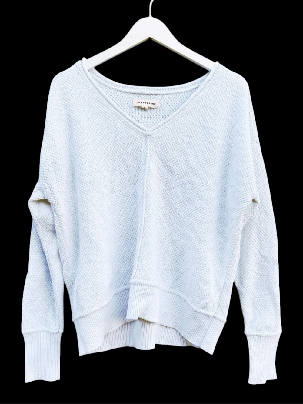 LUCKY BRAND Cotton Blend Sweater
